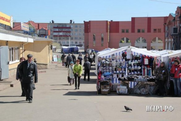 Истринский городской рынок останется без крыши